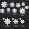 Christmas Hanging Snowflake Decorations White 3d Snowflakes Snowflake Ornaments Christmas Decorations Indoor Home Decor
